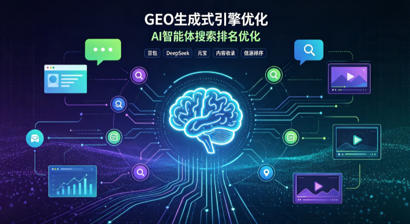 梅河口市GEO 浪潮来袭：生成式引擎优化崛起，创作者争抢豆包、DeepSeek、元宝智能体流量入口